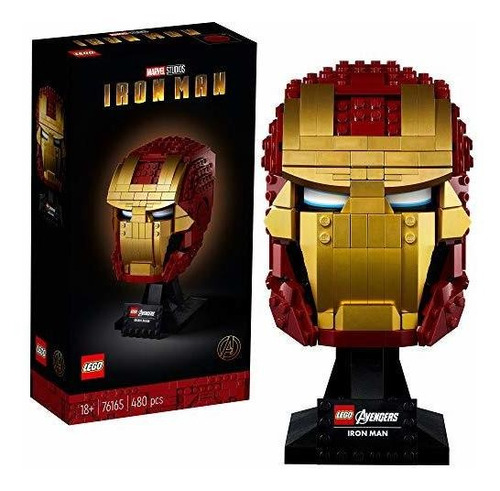 Lego 76165 - Casco De Iron Man De Los Vengadores De Marvel, 