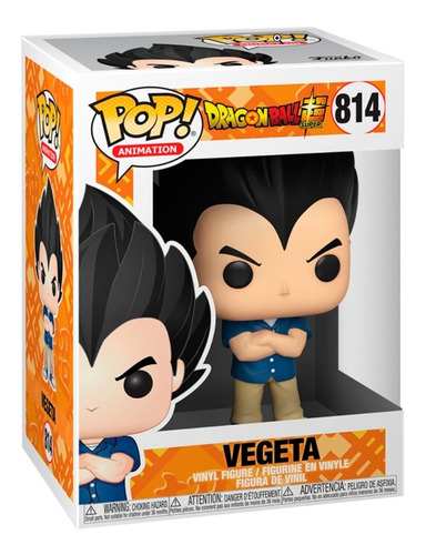 Boneco Funko Pop Animation Dragonball Super Vegeta 814
