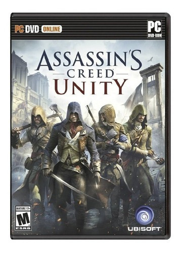 Jogo Midia Fisica Assassins Creed Unity Para Pc Computador