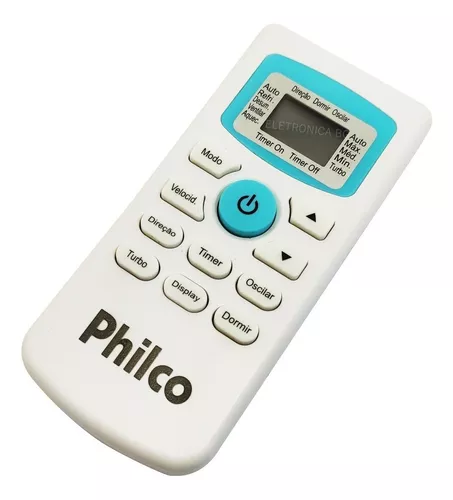 Controle Remoto para Ar Condicionado Philco