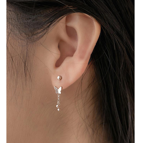 Pendientes De Plata Para Mujer Regalo De Año Nuevo.