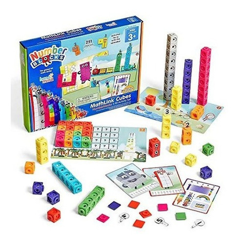 Hand2mind Numberblocks Mathlink Cubes 1-10 Juego De Activid