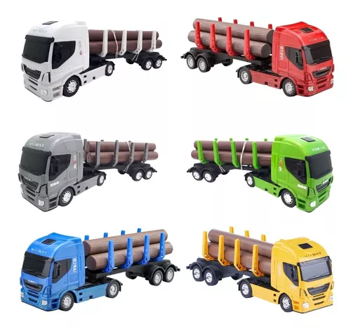 Brinquedos para Crianças / Carreta Bau Iveco 