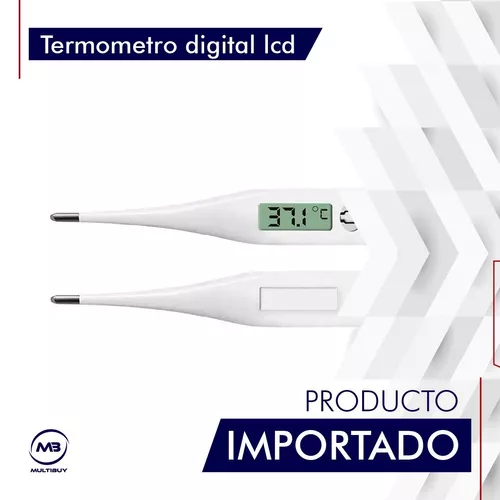 Termometro Digital Lcd Oral Axila Para Bebes Niños Adultos