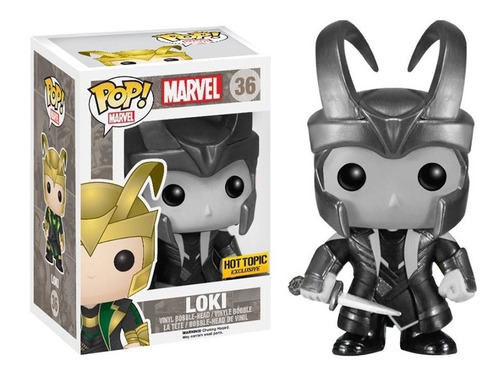 Funko Pop Exclusivo Loki Black Marvel Vinyl Thor Avengers
