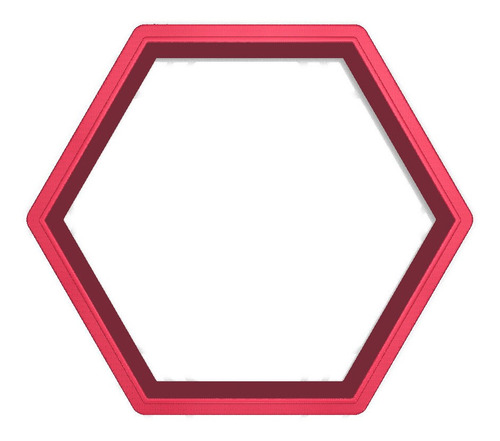 Cortador Hexagono Forma Geométrica Colmeia Abelha 7,5cm