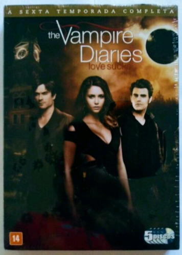 Dvd The Vampire Diaries 6a Temporada Lacrado E Original.