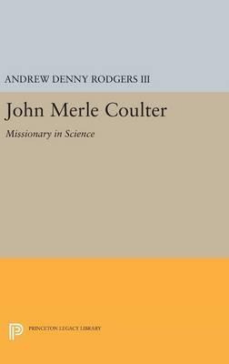 Libro John Merle Coulter - Andrew Denny Rodgers