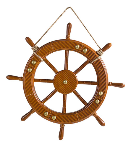 Rueda De Barco De Madera, Decoración De Pared, Timón De