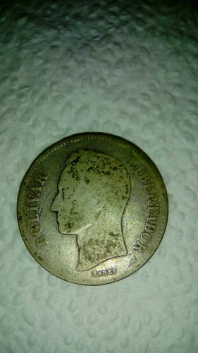 Moneda De Plata, Bs 2,00 Año 1911, Ley 835