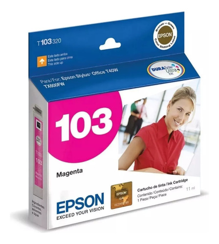 Epson T103320 103320 103 Magenta T40 Tx515 Tx600 T1100 Tx550