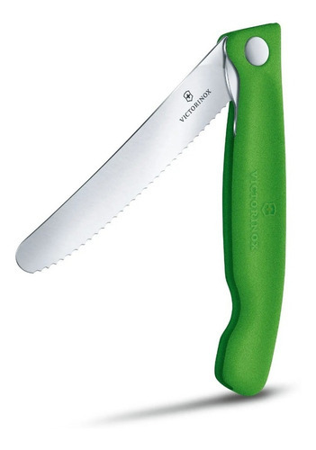 Cuchillo Victorinox® Carnes Y Verduras Swiss Classic, 11cm Color Verde 6.7836.f4b