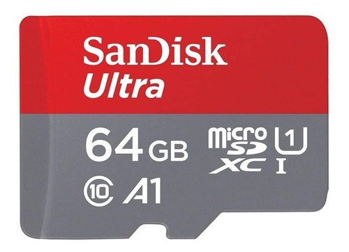 Memoria Micro Sd Sandisk Ultra 64gb Sdxc Uhs-i 100mb/s U1 A1