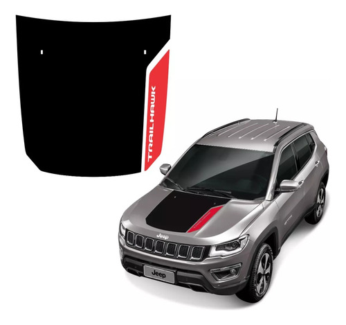 Adesivo Capô Jeep Compass 2016 2017 2018 2019 Imp63