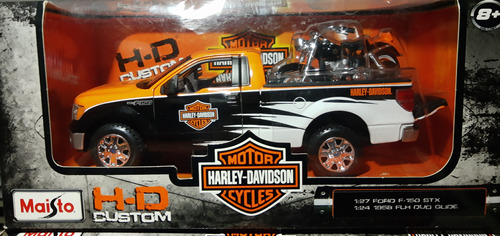 Camioneta Pick-up 2010 Escala 1:27 Harley Davidson N V E V 0