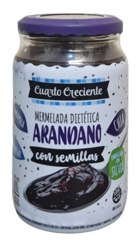 Mermelada Arandanos C/semillas X400 Gr - Cuarto Creciente