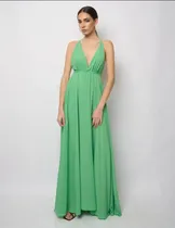 Comprar Vestido Largo Fiesta Espalda Descubierta Hermosa Caída Sexy
