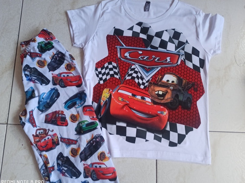 Pijama Pijamas Niño Cars Pj Mask Spiderman Paw Patrol