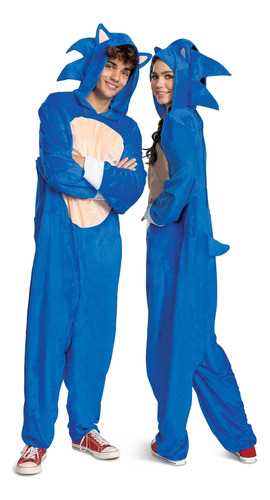 Disguise Disfraz De Sonic Para Adultos Unisex, Atuendo Ofici