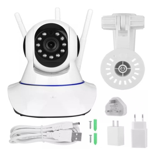 Camara De Seguridad Robotica Wifi + Micro Sd 32gb