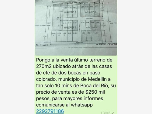 Imagen 2 de 7 de Terreno En Venta Playa De Vacas