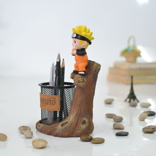 Imagen 6 de 6 de Figura Decorativa Portalápices De Resina - Naruto Shippuden