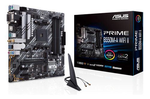Tarjeta Madre Asus Prime B550m-a Wifi Ii Socket Am4 Ddr4