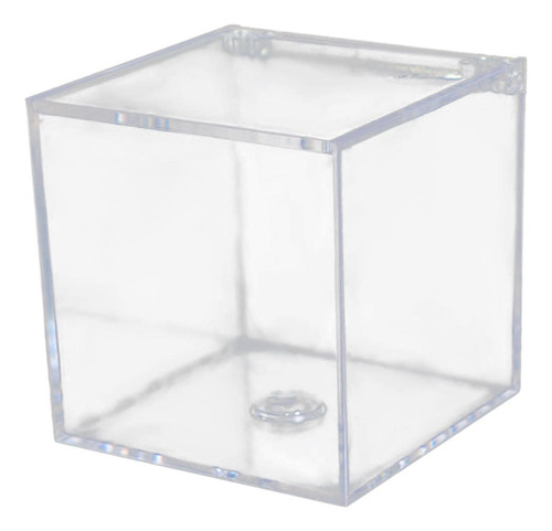 Caja Transparente Acrílica Con Tapas Transparentes Para