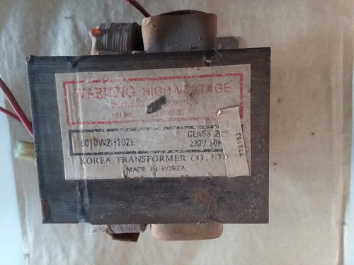 Tanformador De Microondas