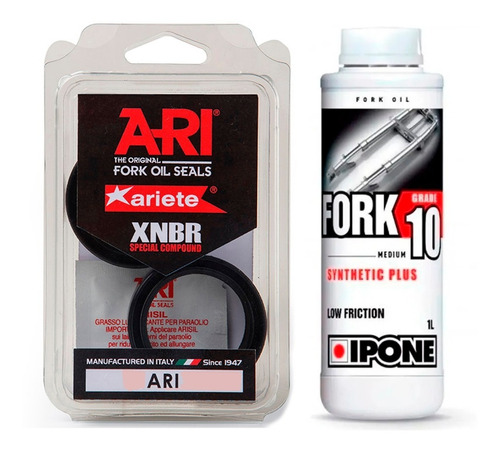 Kit Retenes Suspensión Ktm 200 250 390 Ariete + Ipone Ryd