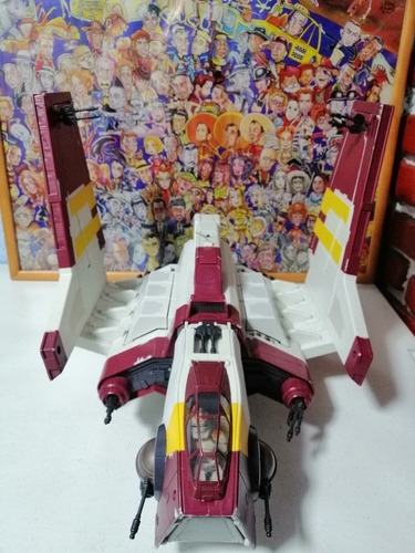 Nave Star Wars Republic Shutter Completa! Sonidos