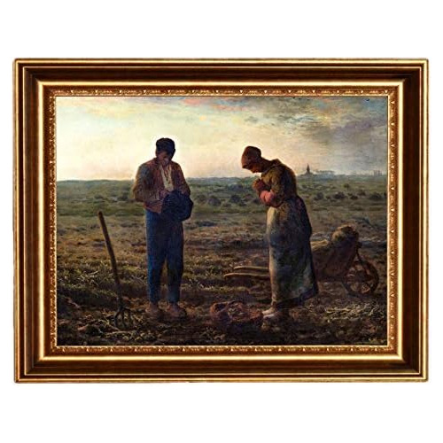  El Angelus  Del Pintor Francés Jean-françois Millet ...