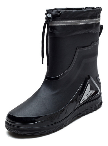 Botas De Lluvia Impermeables Ajustables Para Hombre