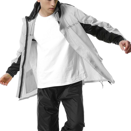 Traje De Lluvia Traje De Lluvia Cuello Y Puños Ajustables
