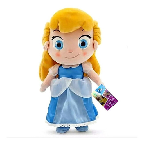 Boneca Princesas Disney Pelúcia Dtc Personagem Cinderela