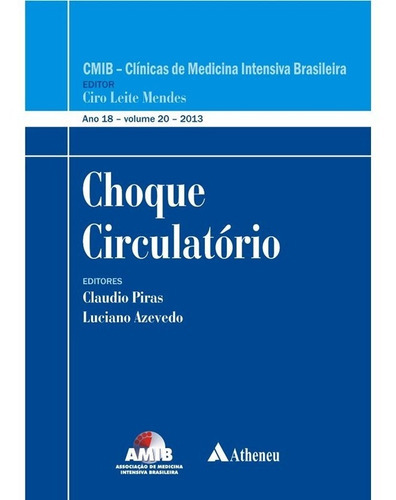  Livro - Choque Circulatório - Cmib - Clínica De Medicina