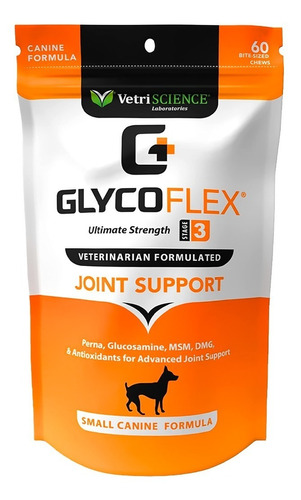 Suplemento Masticable Perros Glycoflex 60 Tabletas