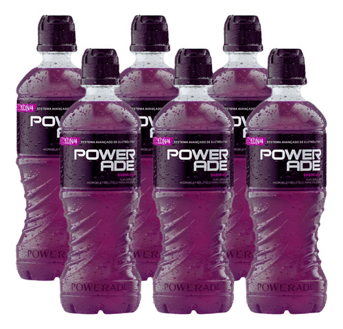 Isotonico Powerade Uva 6x500ml