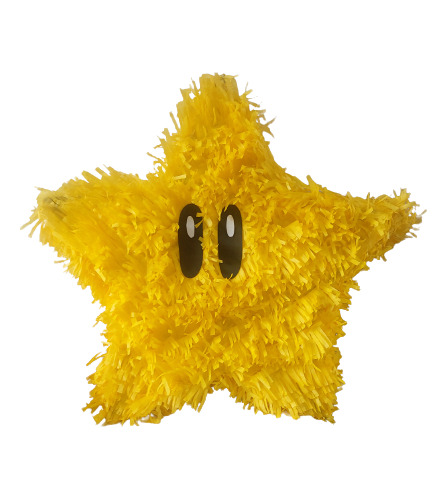 Piñata Artesanal Estrella Mario