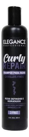 Shampoo Curly Repair - Cabellos Rizos Finos Elegance 380ml
