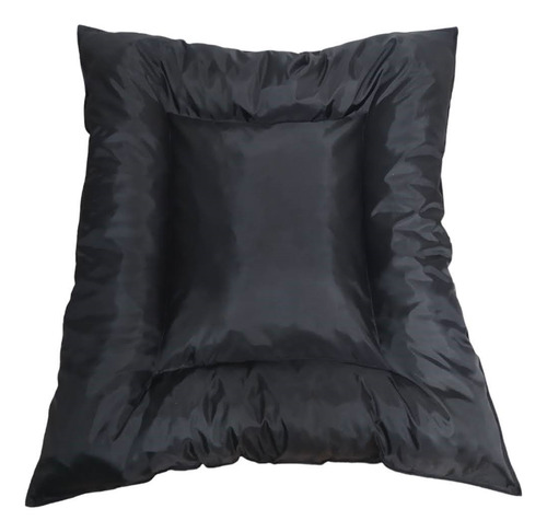 Pack 2 Colchonetas Colchon Cama 1 M X 70 Cm Negro Liso