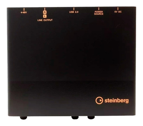 Interface Steinberg Ur12 B Usb 2.0 Para Grabacion 2 X 2 Msi Color Negro