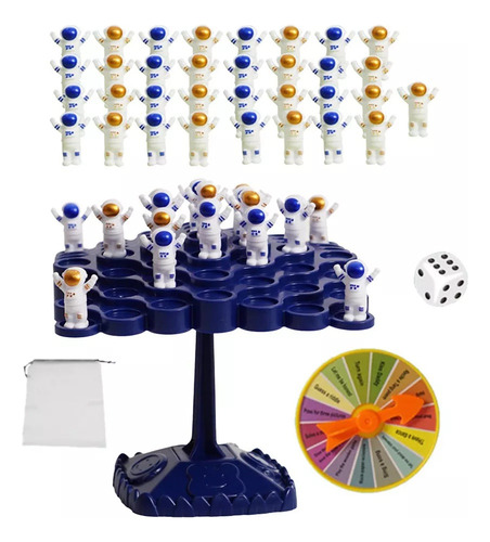 Conjunto De Astronautas Do Jogo De Tabuleiro Balance Tree