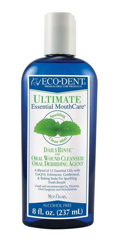 Ultimate Daily Rinse Menta Eco-dent Liquido De 8 oz