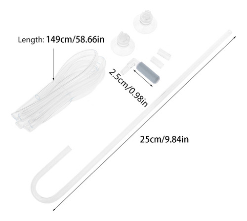 Kit Difusor Atomizador Para Acuario Plantado Para Tank Creat