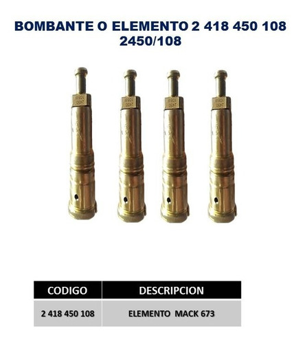 Bombante O Elemento Mack 315 (108)