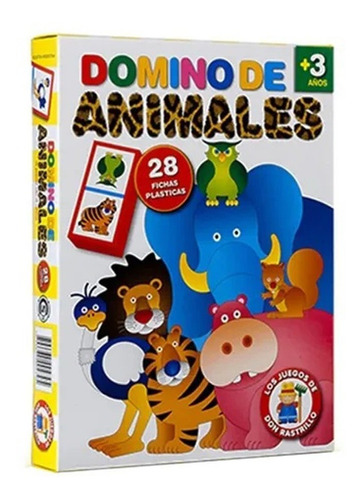 Domino De Animales Ruibal Juego De Mesa 28 Fichas