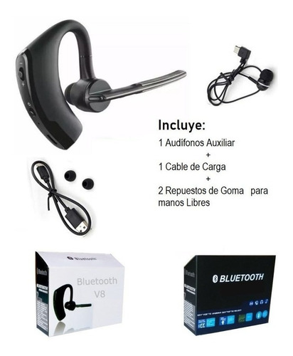 Audífonos Inalámbricos Bluetooth V8 Llamadas Manos Libres