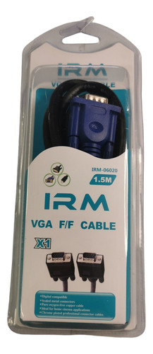 Cable Vga F/f Vga Macho Irm 06020