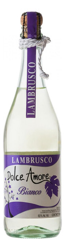Caja De 6 Vino Blanco Dolce Amore Lambrusco 750 Ml